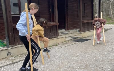 Šola zunaj šole (Rakov Škocjan, 7. a in 7. c) – 1. dan